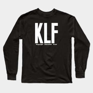 KLF - techno rave collector edition from the 90s Long Sleeve T-Shirt